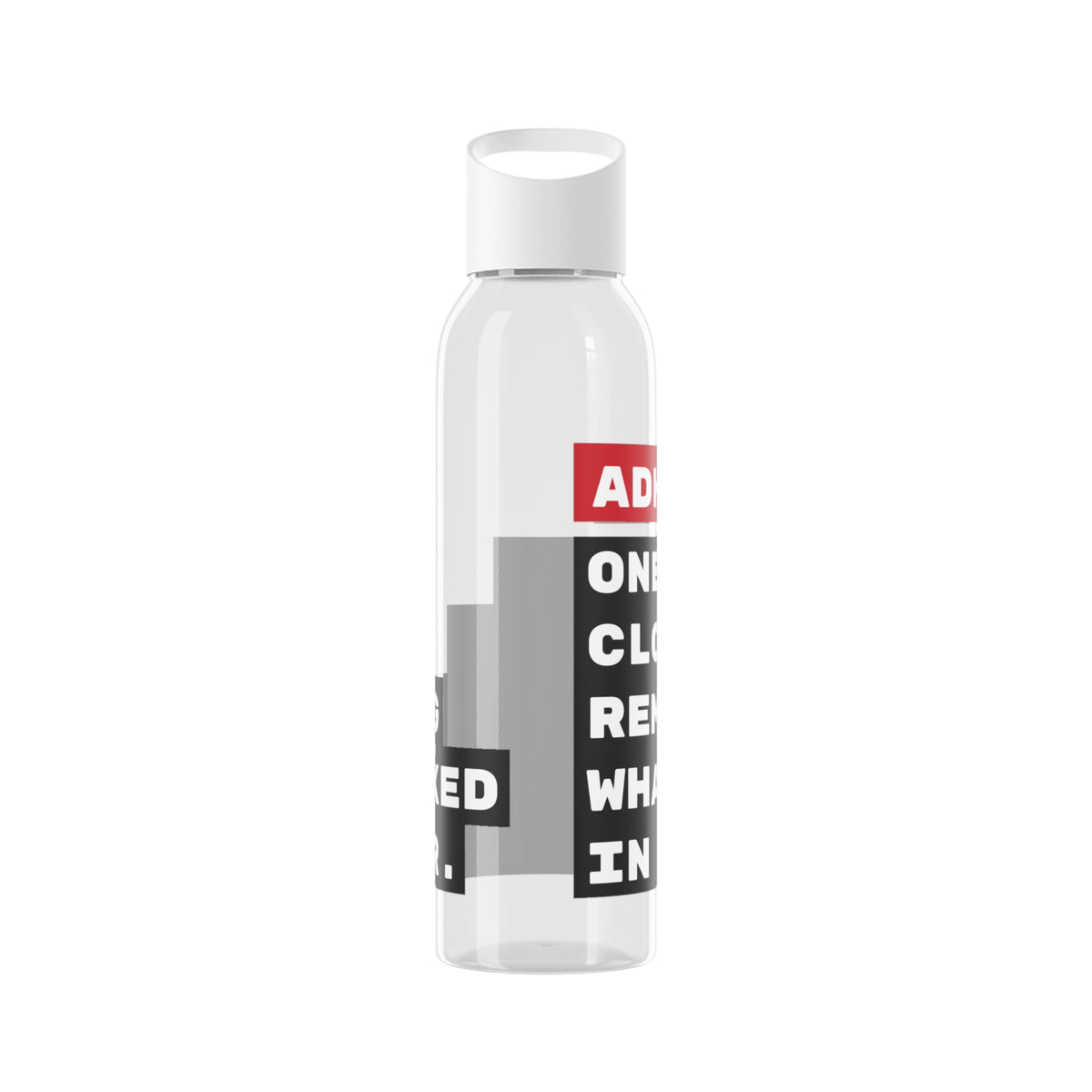 "ADHD... One sip closer to remembering what I walked in here for." - 21.9oz / 600ml Water Bottle