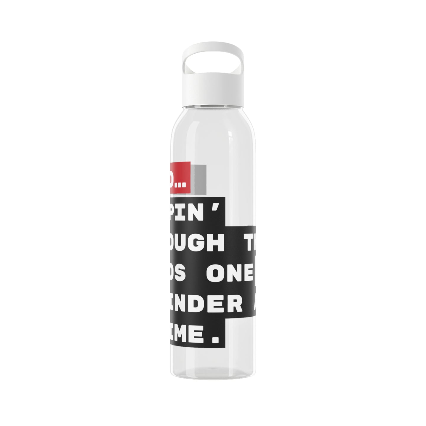 ADHD... Sippin' through the chaos one reminder at a time. - 21.9oz / 600ml Water Bottle